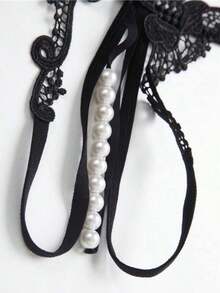 Sexy Lingerie Panties, Fashion Beaded Sexy Open Crotch G-String, Pearl Massage Embroidered Hollow Transparent Temptation T-Pants, Influencer Same Style Sexy Open Crotch G-String, Fashion Beaded Pearl Massage Embroidered Hollow Transparent Temptation T-Pants, Sexy Lingerie Shorts, New Trending Slimming Alluring Date Night Outfit, High-Quality Comfortable Waist-Friendly Design, Recommended By Influencers For Nightclub Outfits - màu đen - Xem 7