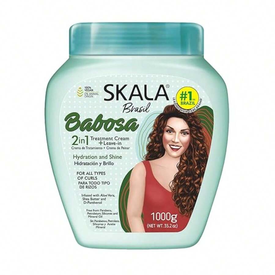 Skala Babosa 1000g - Deeply Hydrates Curls 1000g - 蘆薈 - 查看 1