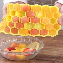 Silicone Tray, Easy Release, Quick Freezing In Refrigerator, Household Mold, Honeycomb Tray - Multicolor - View 5