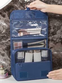 1 chiếc túi đựng mỹ phẩm dung tích lớn, túi đựng đồ vệ sinh cá nhân, túi đựng đồ trang điểm, túi xách tay, nhẹ nhàng dùng khi đi du lịch và ở nhà, đồ dùng cần thiết khi đi du lịch, túi đựng trang sức, túi đựng son dưỡng môi, túi đựng sơn móng tay, túi đựng đồ trang điểm, quà tặng ngày lễ - Nhiều màu - Xem 6