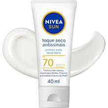 NIVEA SUN Facial SPF70 Dry Touch Anti-Aging 40ml - 白色 - 查看 7