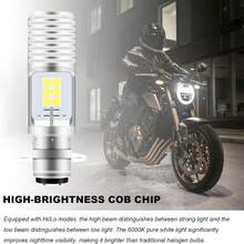 Heyword Hayward H4 H6 BA20D T19 P15D High/Low Beam LED Motorcycle Headlight Bulb, 3570 6000K White Light, Suitable For Scooter, Motorcycle, Bicycle - 1pcs - View 10