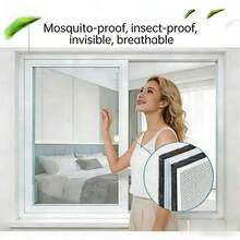 Cinta mágica autoadhesiva, malla invisible, fácil instalación, a prueba de insectos y transpirable - A - Ver 81