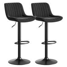 Dining Chairs - Black + Iron + Metal and Wood + Velvet + Foam + 2 Weapons - View 3