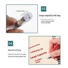 10支装高品质凝胶笔，液体墨水圆珠笔，简约文具，学生及办公用品，0.5mm直写速干圆珠笔，黑色、蓝色、红色中性色，适合学生、学校、办公室及家庭使用。 - 直液式原子筆 - 查看 4