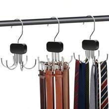 3 Pack Belt Hanr For Closet Organizer 2026 Upgraded Tie Hanrs For Sp Saving Stora 360 Rotatable Foldable Hooks Lar Capacity Rack For Tank Top Bra Se Black - Black - View 1