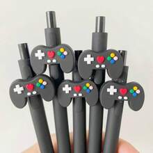 Bộ 5/10 bút bi rút hình tay cầm chơi game, thích hợp cho các sự kiện chơi game, quà tặng tiệc tùng, văn phòng phẩm, phần thưởng trong lớp học và quà tặng thú vị cho đồng nghiệp. - Bộ - Xem 5