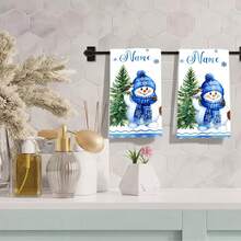 2pc Hand Towels, Kitchen Dishwashing Towels, 16*24in, Super Absorbent, Durable, Decorative Hand Towels For Kitchen & Bathroom, Ideal Housewarming, Birthday Or Gift - White - View 9
