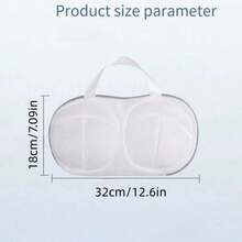 Bra Wash Bag With Anti-Deformation Design, Reusable Laundry Bag With Hanging Strap - Multicolor - View 9