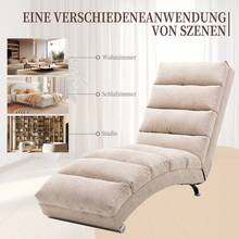 Patio Sofas - Beige + Linen + Foam - View 4