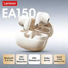 Lenovo 联想EA150入耳式蓝牙耳机，ENC双重降噪，超长续航，佩戴柔软舒适，高清通话，兼容苹果、华为、小米、三星等品牌手机 - 查看 3