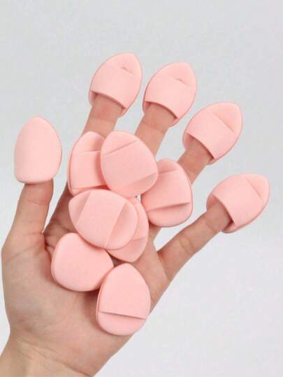 10-30-50-100pcs/Set Makeup Sponge Applicator, Latex-Free Powder Puff For Foundation, Concealer, Loose Powder, Suitable For All Skin Types, Affordable Cosmetic Accessory, Ideal For Room Decor, Vanity, Travel, Bedroom, Christmas Gift