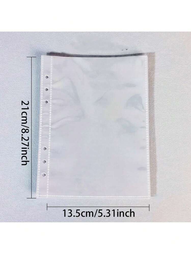 A5 PU皮革相册，内置25个胶片套，照片卡片活页装订，用于存放和整理照片 - 适用于迷你胶片、家庭、周年纪念、毕业典礼、婚礼、母亲节礼物相册 - 彩色 - 查看 3
