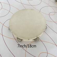 4/6/7/8/9/10 Inch Hand Drum, Wooden Drum, With Drumstick Set, Music Game Toy Percussion Instrument - Multicolor - View 26