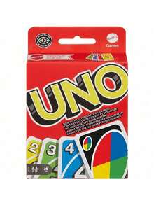 Mattel UNO - Trò chơi bài ghép số màu sắc cổ điển - 112 lá bài - Lá bài đặc biệt có thể tùy chỉnh và xóa được - Bao gồm các lá bài hành động đặc biệt - Quà tặng cho trẻ em từ 7 tuổi trở lên, các bộ sưu tập bao gồm Jurassic Park/Ruthless/Minecraft/Super Mario/Hot Wheels/F1 Racing/Lord Of The Rings - Nhiều màu - Xem 5