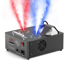 U'King 2000W Professional Fog Machine Dual Nozzle With 16 RGB LED , 3-In-1 Led 13CH Smoke Machine Stage Colorful Spray Equipment ,  Smoke Machine With Remote Control & DMX512 & Manual Control For Church Wedding Party Bar Club Mobile Music Live Show Entertainment Stage - US A Type Plug(110-127V) - View 12