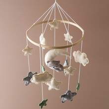 Baby Toys, Baby Mobile Crib, Handmade Animal Theme Bed Bell, Cute Shaped Toys, Educational, Enhances Children's Hand-Eye Coordination, Prevents Myopia, Suitable For Children's Room Decoration, Mixed Colors, Newborn Bed Bell, Best Gift For Parent-Child Interaction, Birthday Gift, Christmas Gift - Multicolor - View 8