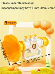 1入組有哨子功能的羊角玩具，有趣的風琴玩具 - 彩色 - 查看 12