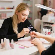 Bộ nam châm trang trí móng tay 8 trong 1 màu tím & hồng, hạt thủy tinh đa chức năng và gel sơn móng tay hình mắt mèo, nam châm mạnh được thiết kế đặc biệt. - Nhiều màu - Xem 2