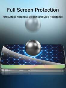 2pcs Black Privacy Screen Protector Film, For Galaxy S26/S26+/S25/S25+/S23/S22/S21/A55/A16/A26/A35/A15 Phones, Protect Privacy, Anti-Scratch Design, Essential Screen Protector For Daily, Office, Home Use, Privacy Screen Protector, Phone Screen Protector, Phone Accessories, Waterproof Shockproof Anti-Scratch - Black - View 4