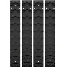 2-Piece Wall-Mounted Hat Storage Rack, Compatible With 10 Hats, With Strong Adhesive Back, Drill-Free Installation, Door/Wall-Mounted - No Drilling Installation Required, Suitable For Baseball Caps, Closets, Bedrooms, Sports Rooms - Perfect For Home, Office - Black - View 10