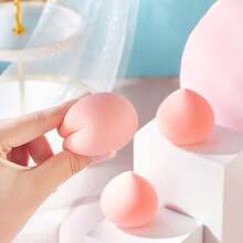 16件套绿色可爱蜜桃化妆海绵化妆包及化妆工具套装 - 彩色 - 查看 2