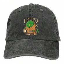Pure Color Cowboy Hats The Tonberry Women's Hat Sun Visor Baseball Caps Final Fantasy XIV Game Peaked Trucker Dad Hat - Mũ cao bồi - Xem 7