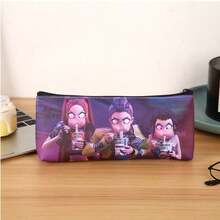 Hộp bút nhóm nhạc nữ, túi đựng văn phòng phẩm dễ thương dành cho học sinh, túi đựng đồ một lớp bằng da PU. - Y - Xem 4