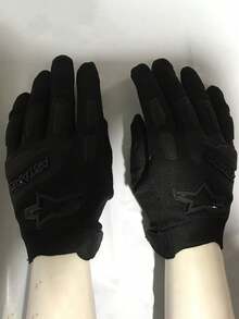 Alpinestars 全指手套 触屏山地自行车手套 竞速手套 摩托车越野手套 自行车手套 山地车/摩托车/速降自行车手套 男女款 - 黑色 - 查看 9