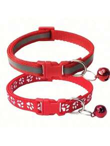 Bộ 2 vòng cổ cho thú cưng (màu ngẫu nhiên), phù hợp cho mèo và chó nhỏ. - Nhiều màu - Xem 3