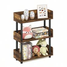 Garage Integrated Storage Racks - Amber Pine/Black - View 12