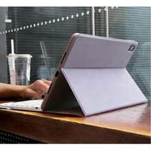 TenYide Bao da kiêm bàn phím cho iPad thế hệ 5/6/7/8/9/10, Pro 11/Pro 13, Air 1/2/3/4/5/6/13, tương thích với các dòng máy Galaxy Tab / MatePad / Honor Pad / Pad / Tab. Bao da có bàn phím không dây tháo rời, pin và vỏ bảo vệ, chống rơi/chống rung/chống bụi. Sản phẩm bao gồm bàn phím Bluetooth không dây và vỏ bảo vệ máy tính bảng, nhưng không bao gồm bút cảm ứng. - Bụi tím - Xem 3