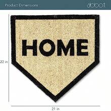 Abbott Collection 35-PFW/SH 1151 - Felpudo - Plato de home - Ver 2