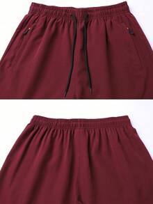 Bộ 4 quần short thể thao nam, quần short Bermuda thoáng khí dùng cho chạy bộ, tập luyện thể dục, hoạt động ngoài trời và đi biển. - Nhiều màu - Xem 4