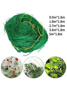 Giàn leo cây, lưới trồng cây bằng polyester chịu lực cao, lưới giàn leo sân vườn với mắt lưới vuông cho cây leo và rau củ. - Nhiều màu - Xem 12