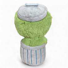 Sesame Street 20厘米经典绿色怪兽奥斯卡毛绒玩具，柔软填充玩偶，可爱生日情人节节日礼物，原创 - 彩色 - 查看 6