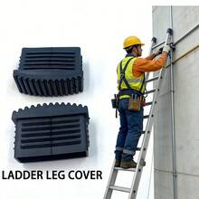 2pcs-4pcs Ladder Leg Caps, Non-Slip & Wear-Resistant, Fits Ladder Pipe Outer Diameter 25*60mm, Suitable For Household Ladders And Construction Site Ladders - C (25*60mm) - View 9