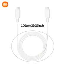 Xiaomi 小米原装3A Type-C转Type-C数据线 1米 - 适用于45W/33W/30W/27W快充、高速数据传输以及充电和数据传输双功能。兼容小米/红米/POCO、一加和安卓设备。 - 白色 - 查看 2
