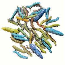 5pcs Realistic For CATERPILLAR Hair Clips Prank - Creepy Crawly Plastic Worm Hairpins Suitable For Halloween, Christmas Parties, Graduations & Events - Funny Practical Joke For & S - 5Pcs - View 4