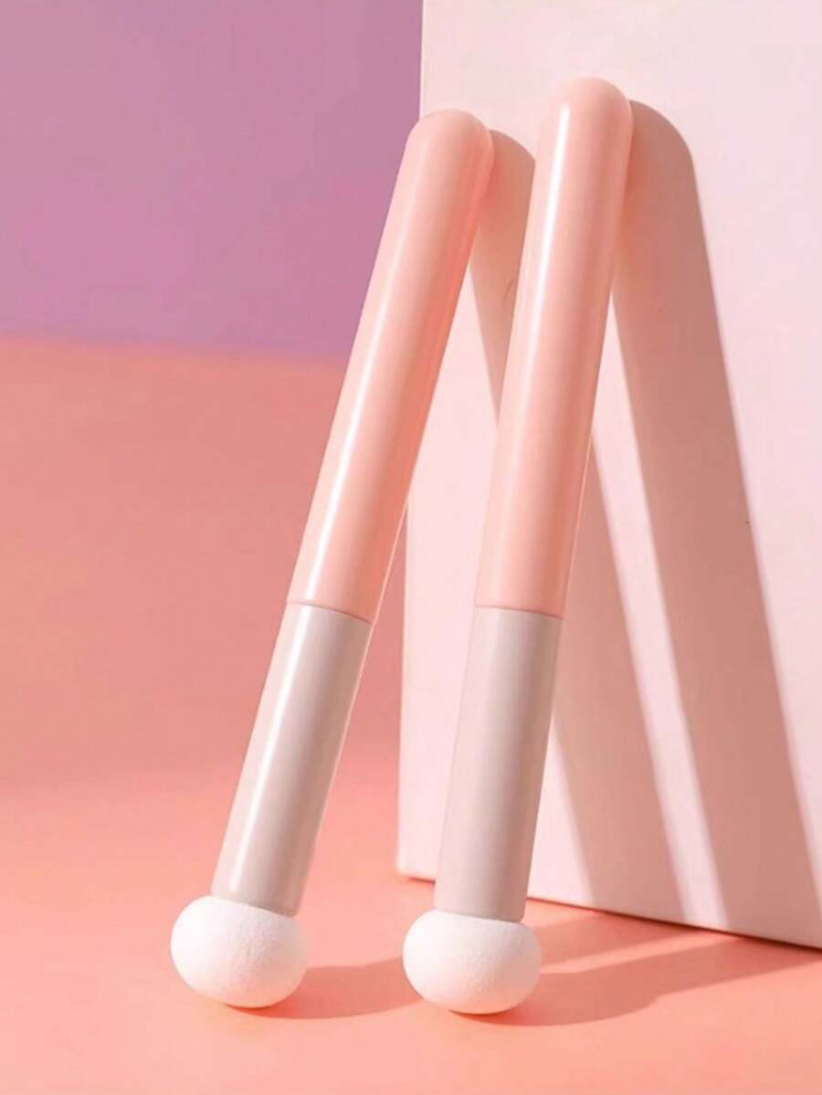 1/2/3 件套：蘑菇头海绵刷 - 触感柔软，不留刷痕。包含：散粉刷、遮瑕刷、唇刷、海绵粉扑、蘑菇头晕染海绵、遮瑕刷、腮红刷和修容刷。 - 彩色 - 查看 1