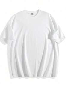 Kortärmad T-shirt för kvinnor med grafiskt tryck, rund hals, mjukt och luftigt tyg, olika storlekar, tvättbar, perfekt för vardagsbruk och sommar. - Vitt - Visa 2