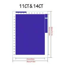 Bộ tranh thêu chữ thập không khung JOZYSH 1PC 30 * 40cm/11.8 * 15.7in, Lâu đài dưới bầu trời đầy sao, vải in 11CT/14CT, thích hợp cho người lớn và người mới bắt đầu thư giãn, lý tưởng để trang trí tường phòng ngủ và phòng khách. Quà tặng bao gồm vải in, kim, chỉ, bản vẽ và sách hướng dẫn. - A - Xem 4
