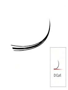 4 hàng / 160 cụm mi giả, dáng cong C/D, tạo vẻ tự nhiên và dày dặn, phù hợp cho sử dụng hàng ngày, dự tiệc và trang điểm. - màu đen - Xem 9