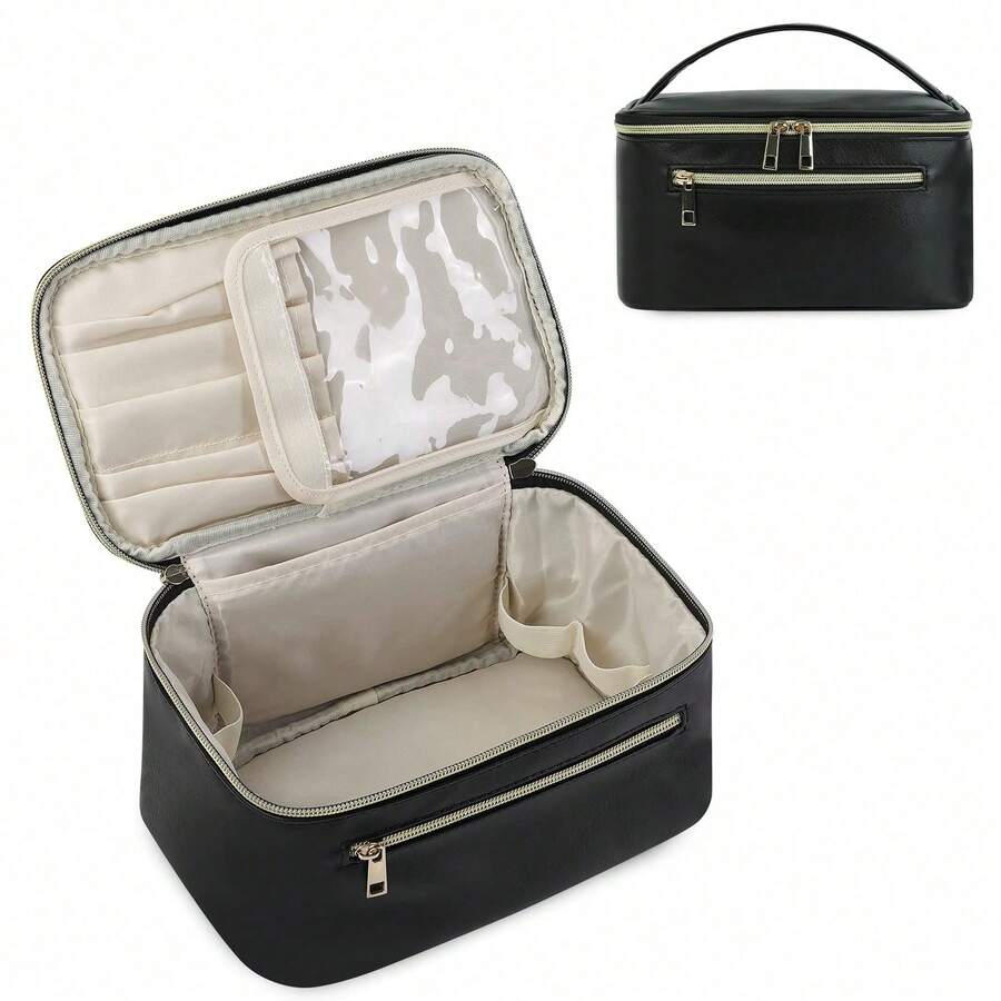Makeup Bags - Black - View 1