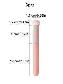 1/2/3 件套：蘑菇头海绵刷 - 触感柔软，不留刷痕。包含：散粉刷、遮瑕刷、唇刷、海绵粉扑、蘑菇头晕染海绵、遮瑕刷、腮红刷和修容刷。 - 彩色 - 查看 6