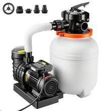 12 In Sand Filter Pump For Above Ground Pool, 0.33 HP 3000 GPH, Swimming Pool Sand Filter Pump With Pre-Assembled Core & Leak-Resistant Design, 6-Way Valve, High-Efficiency Filtration For Pools - View 8