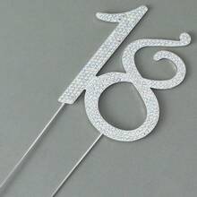 1 件合金水钻蛋糕装饰插牌，“Cheers To 15”生日蛋糕装饰，15 岁生日派对蛋糕中心摆件，情人节配件 - 彩色 - 查看 44