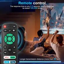 2 Pack Replacement Remote Control Only For Roku TV, Fit For TCL/Onn/Hisense/Element/Sharp/Philips/Westinghouse/Insignia/JVC/RCA/Hitachi/Sanyo Roku TV (Not For Roku Stick And Box) - View 6