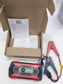 汽车应急启动电源 - LED 手电筒和汽车电池充电器 - 应急 LED 灯 - 适用于汽车、摩托车、卡车、SUV - 送给车主和应急准备的完美礼物 - 路边援助 - 彩色 - 查看 10