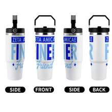 30oz  1920 Stanley Style Tumbler Wrapped Graffiti SGRHO Mug - White - View 5